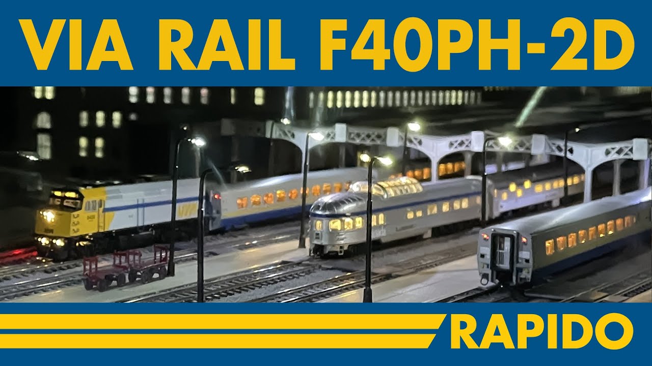 VIA Rail F40PH-2D!
