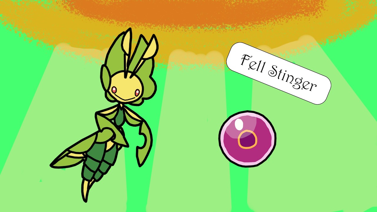 Fell Stinger Leavanny Makes People Rage Quit