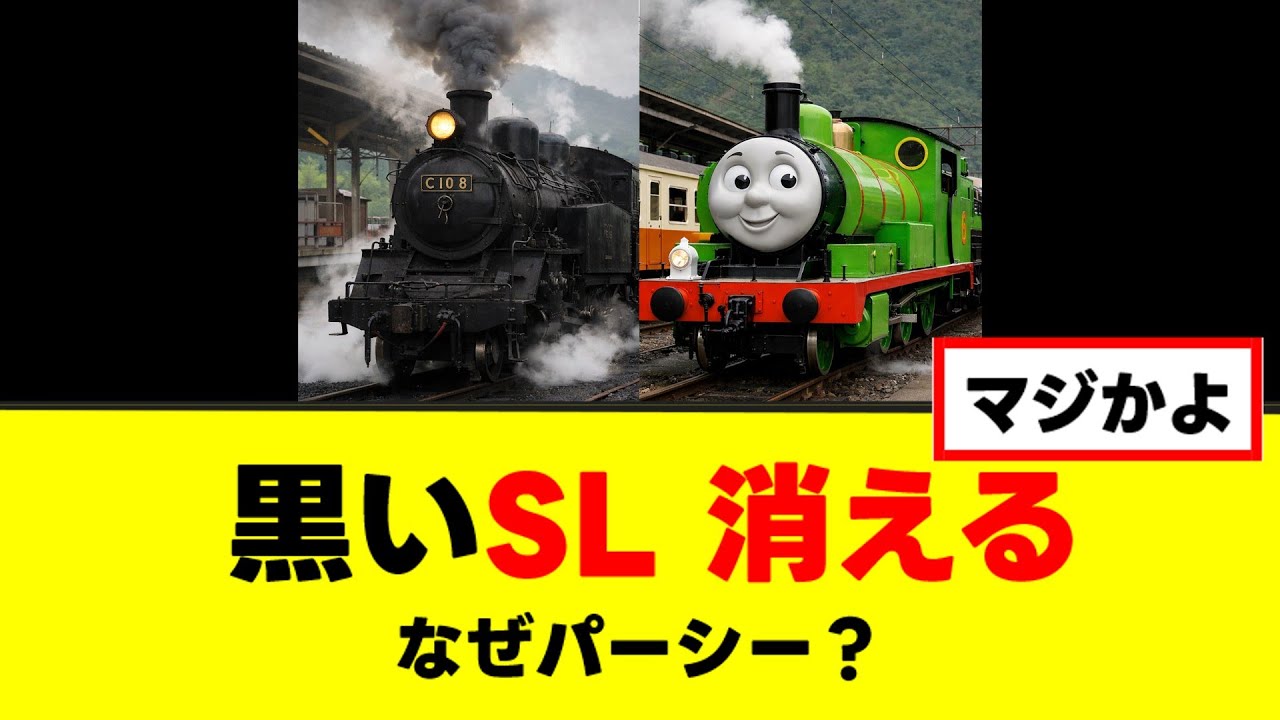 【衝撃】大井川鐵道「黒いSL」消滅へ、C10形8号機が“パーシー号”に改装される理由とは【ゆっくり解説】
