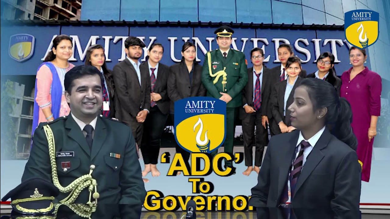 In Conversation with Major Himanshu Tiwari, ADC to the Governor | Amity University Patna