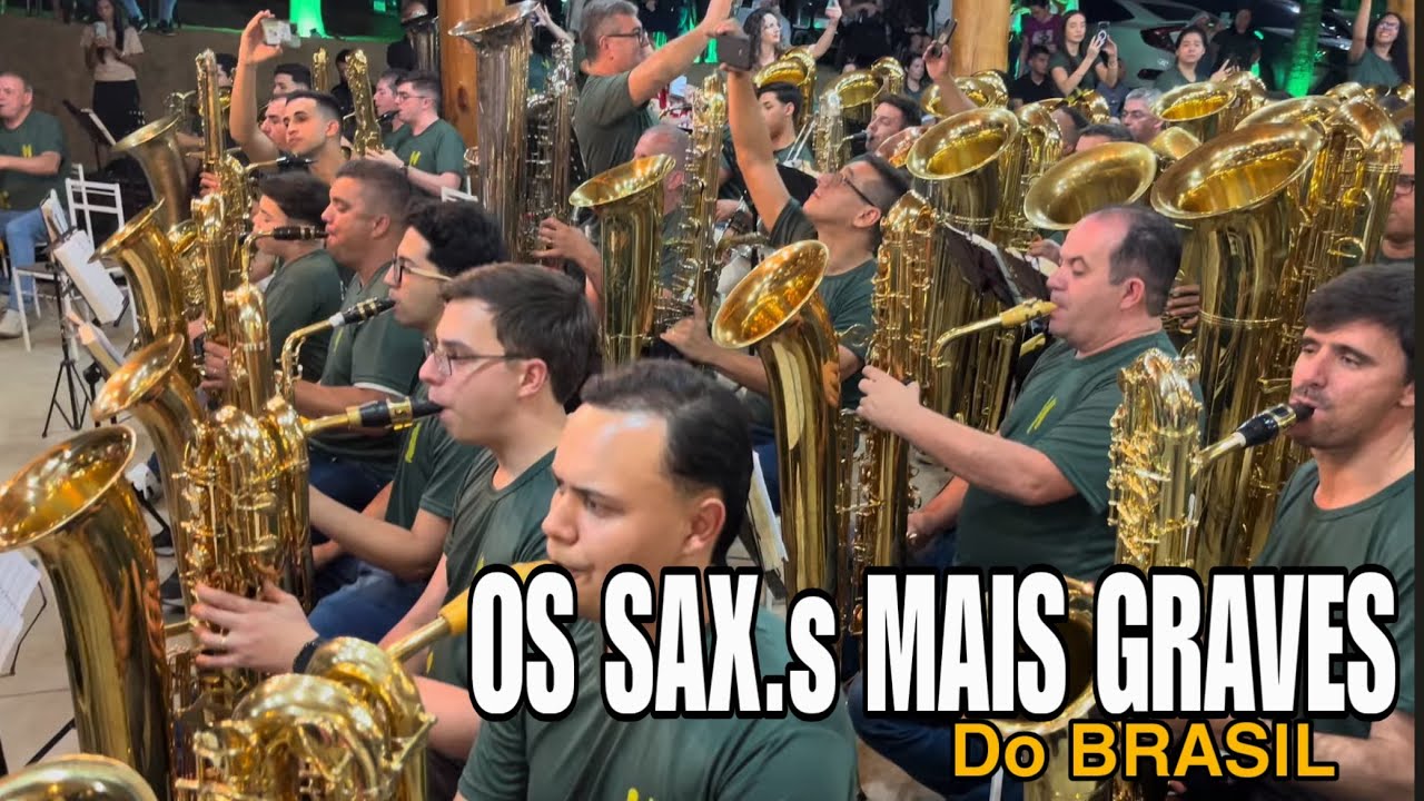 MEGA ENCONTRO SAX,s GRAVES(OS MAIS GRAVES DO BRASIL)SOCORRO-SP