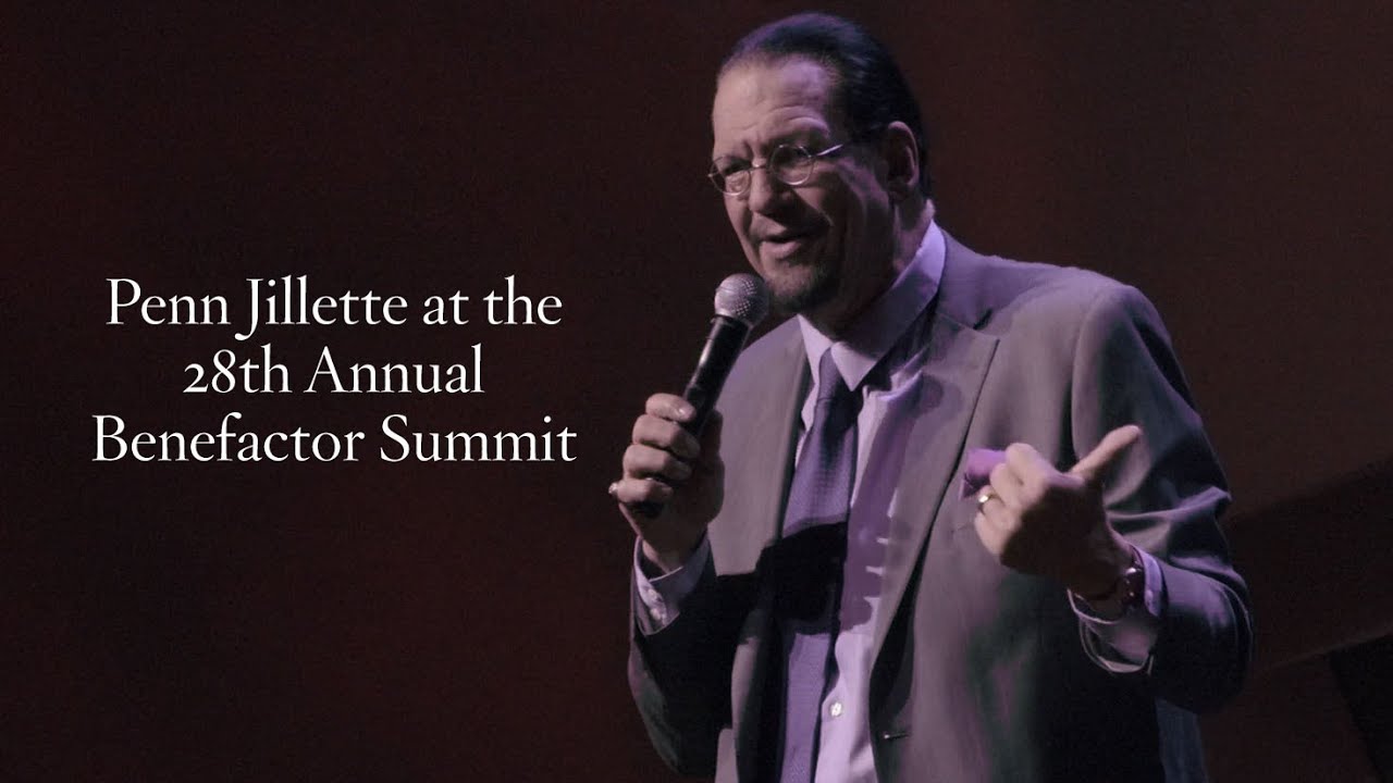 Penn Jillette at the Cato Institute Benefactor Summit