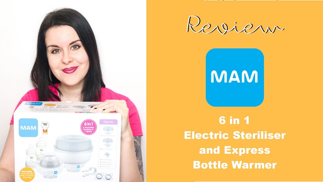 HOW TO USE & REVIEW - MAM 6 in 1 Steriliser & Bottle Warmer