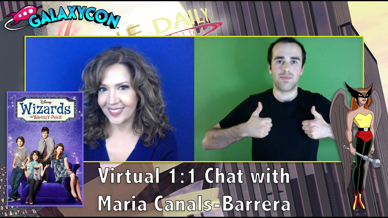 My Virtual GalaxyCon Video Chat with Maria Canals-Barrera (6th June 2021)