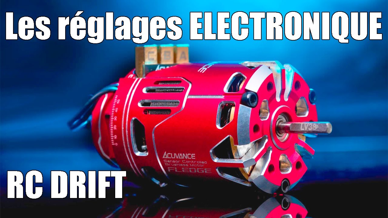 Réglage électronique RCDrift