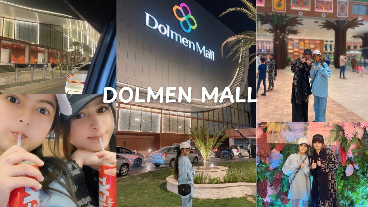 I am exploring the Dolmen mall in DHA Lahore 📍with my phupho 🥴 Travel with MK