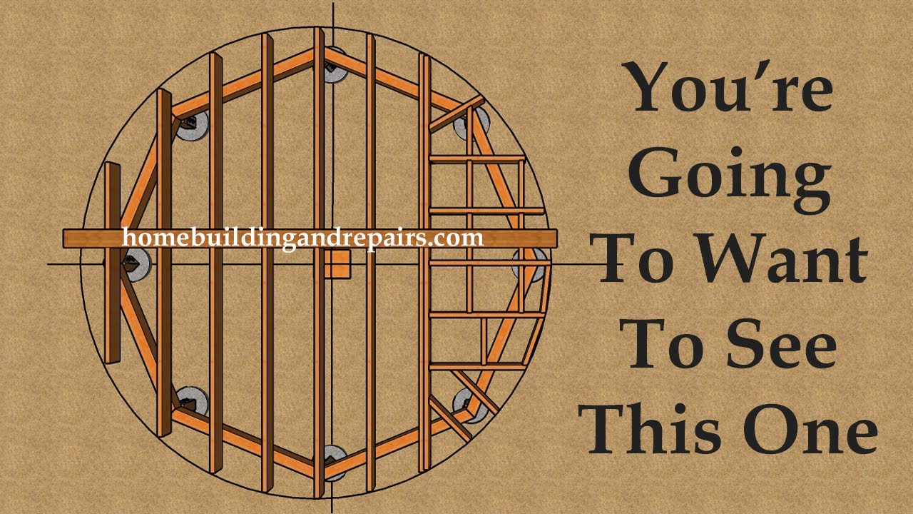 Watch This Video Before Building Your New Wood Framed Circular Deck - Structural Engineering Ideas