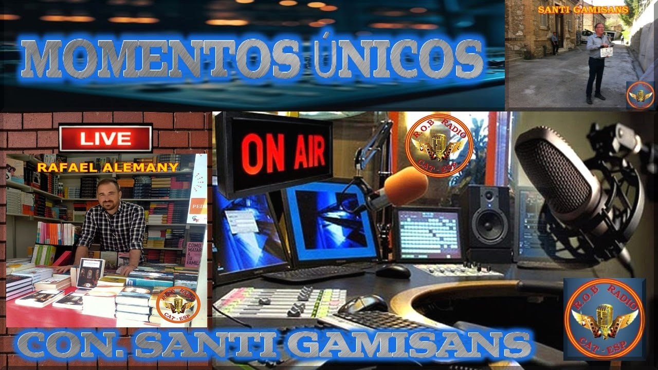 Momentos Únicos Con El Escritor Rafael Alemany