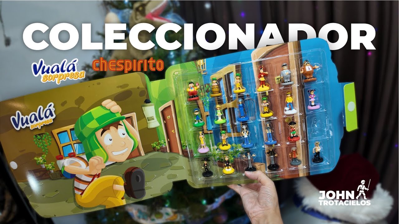 &iexcl;AS&Iacute; ES EL COLECCIONADOR DE VUAL&Aacute; CHESPIRITO! | UNBOXING
