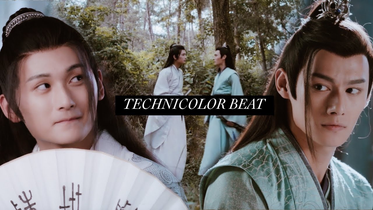 [Nie Huaisang + Jiang Cheng] Technicolor beat [HBD Henri]