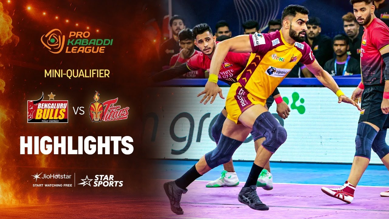 Telugu Titans edge the Bulls in a thriller to march Into Eliminator 3! | HIGHLIGHTS | PKL 12