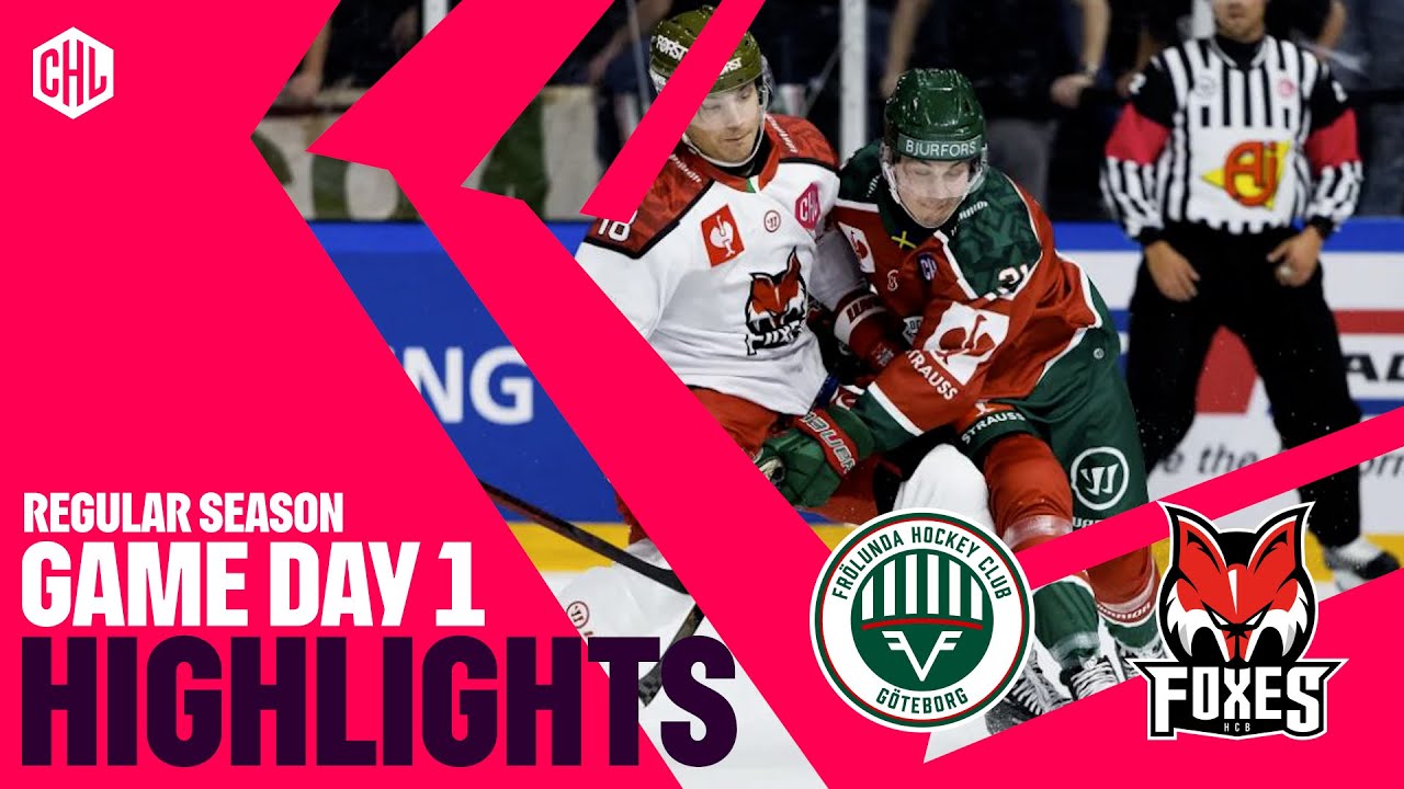 Highlights | Fr&ouml;lunda Gothenburg vs HC Bolzano