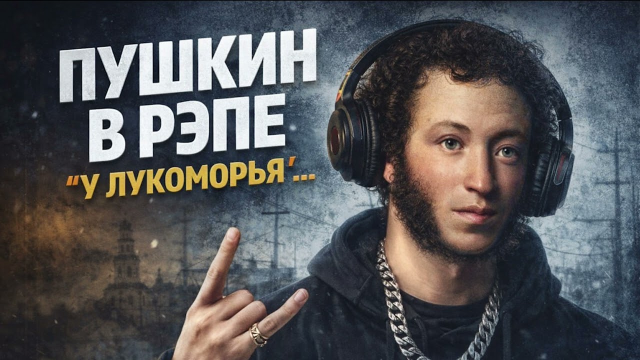 Пушкин читает рэп | У лукоморья дуб зелёный (FULL)