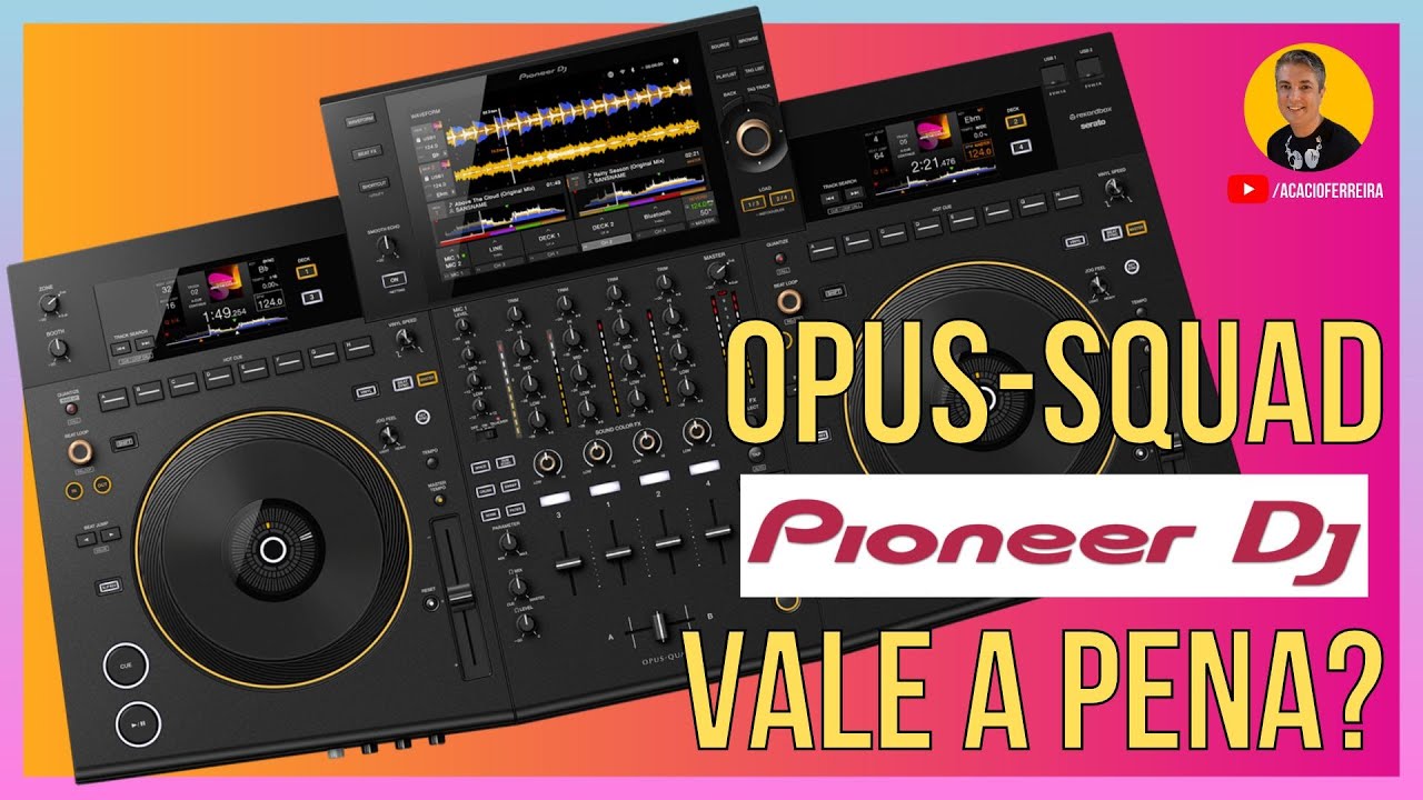 Pioneer Dj OPUS-QUAD Primeiras impressões em Português - Será que vale a pena ? #pioneerdj #opusquad