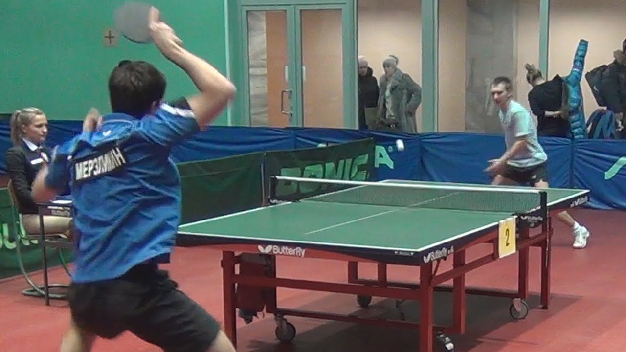 Sergey ELIZAROV vs Taras MERZLIKIN FULL Moscow Championships 2014 Table Tennis Table Tennis