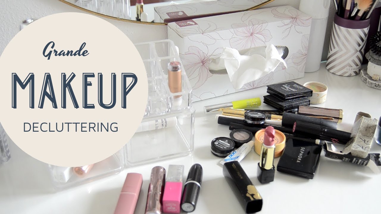 GRANDE DECLUTTERING POSTAZIONE MAKEUP