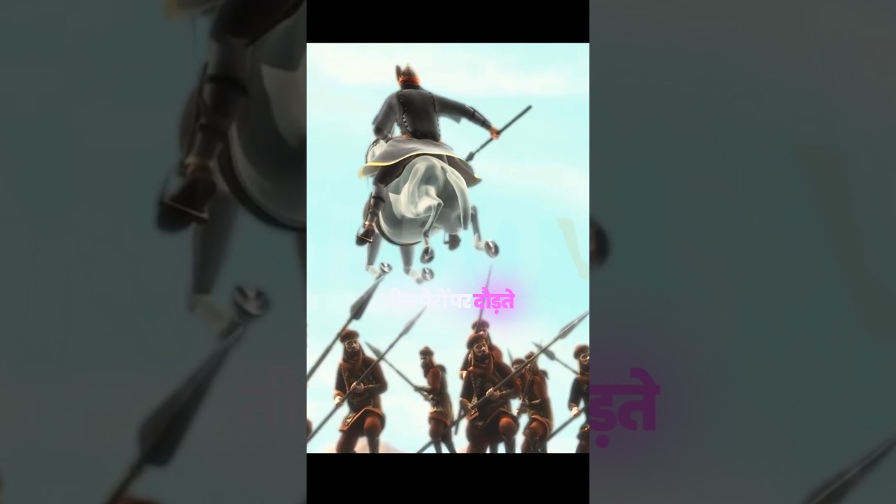 When Maharana Pratap’s Horse Jumped Into a 28-Foot Deep Ravine 😱 | Chetak’s Ultimate Sacrifice