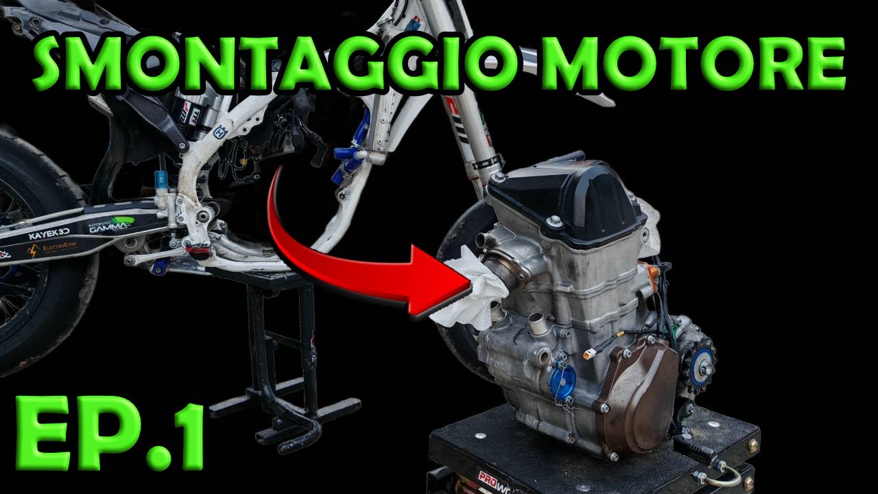 Come SMONTARE il MOTORE | Husqvarna FS 450 | Ep. 1