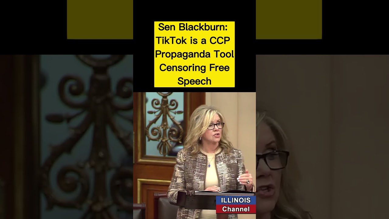 Sen Blackburn on TikTok Censorship