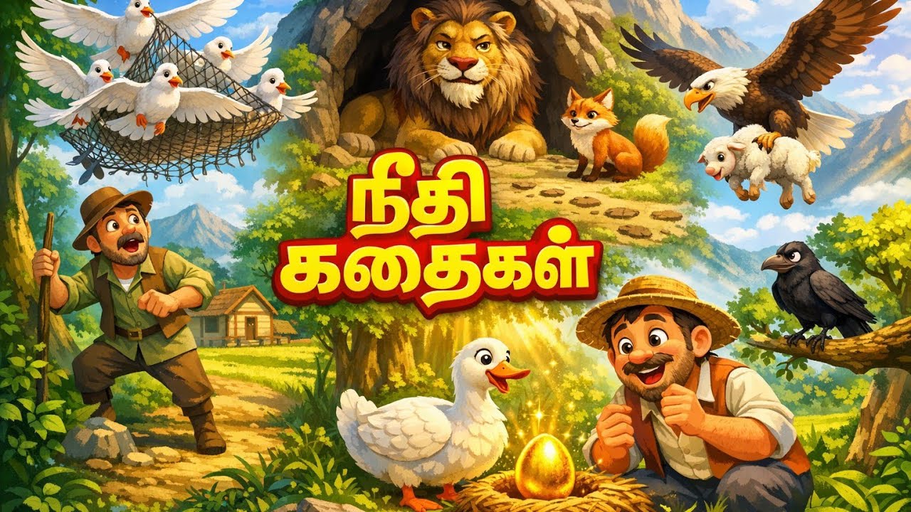 Kids tamil stories # moral stories @GuruVedhakids 🥳