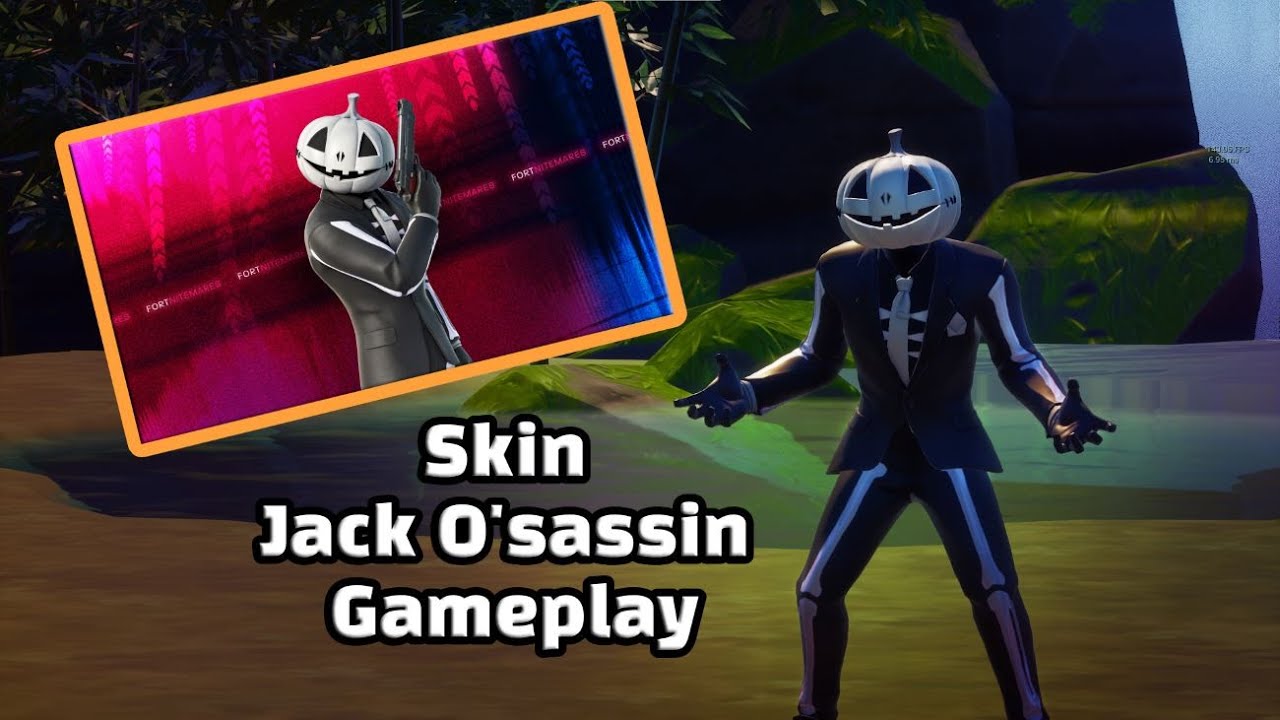 Skin Jack O'sassin Gameplay Fortnite