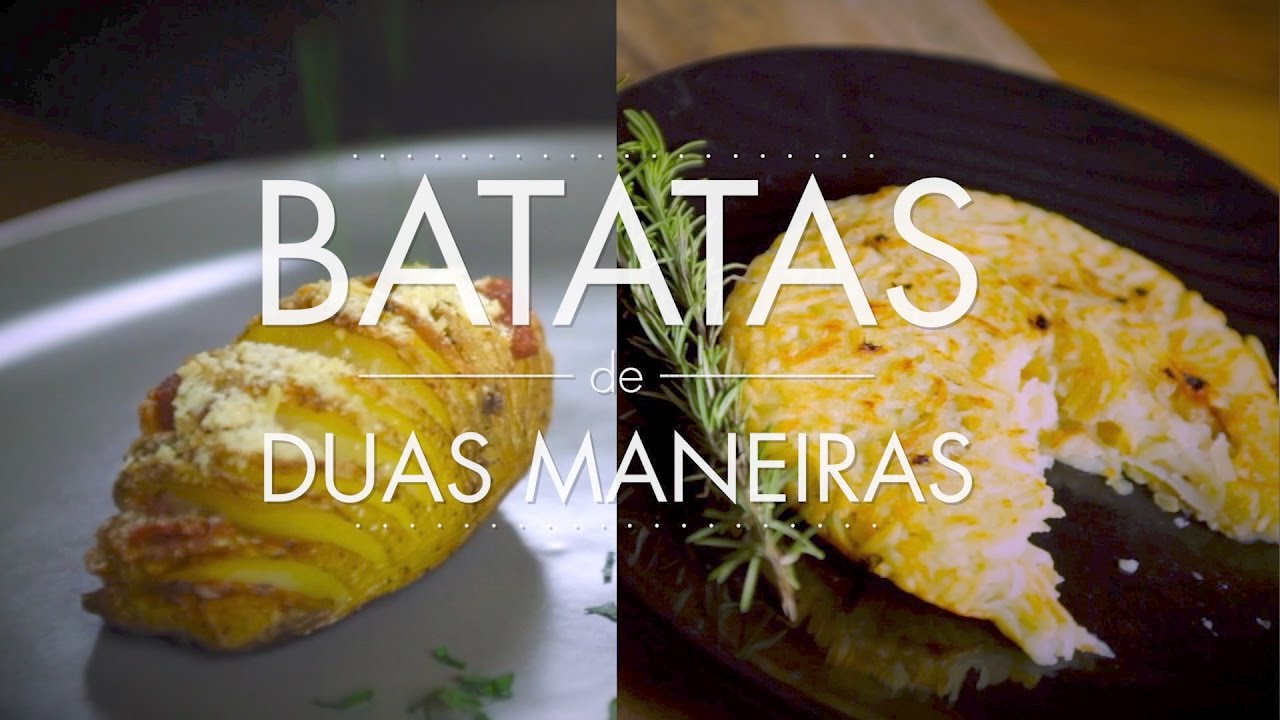 BATATA DE DUAS MANEIRAS (INCRÍVEIS) | Gourmet a dois