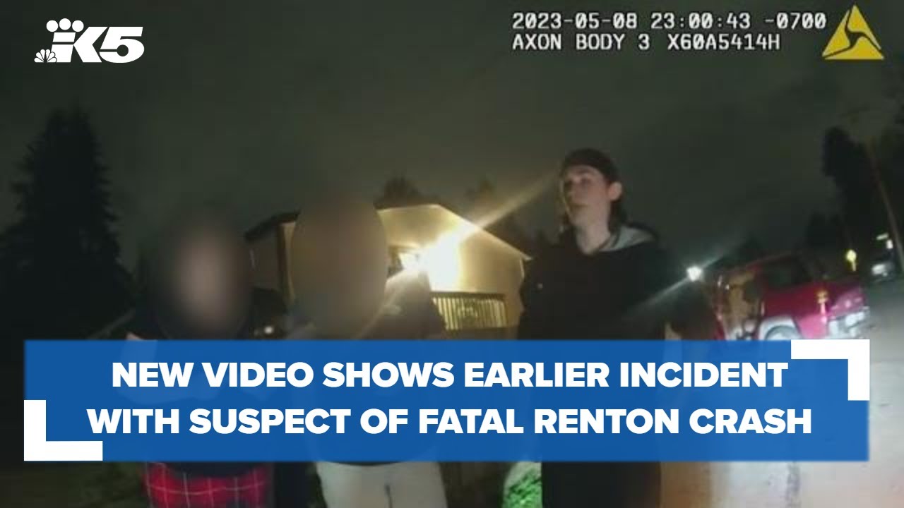 Suspect in fatal Renton crash admits to speeding in previous crash, new video shows