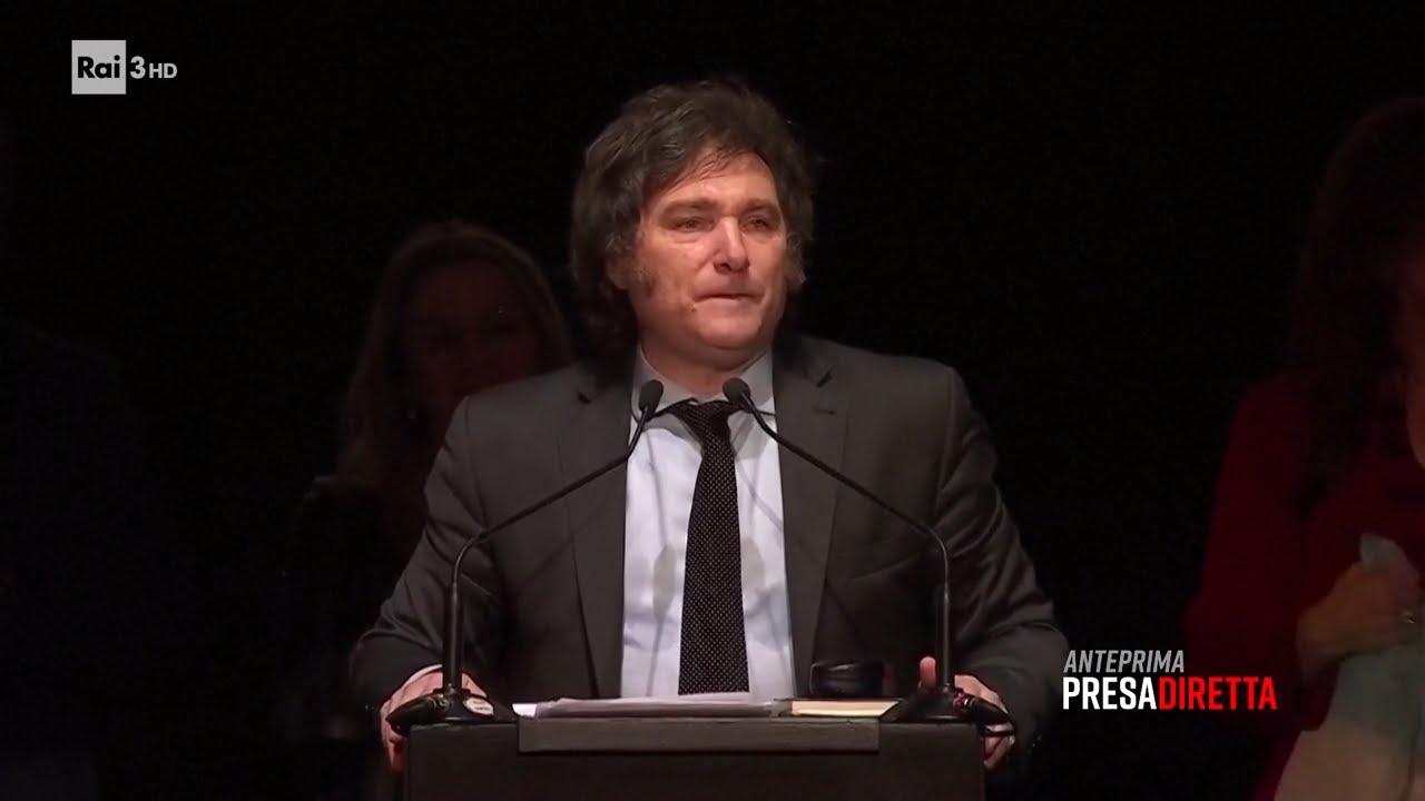 I tagli della motosega, vita e politiche del presidente Milei - PresaDiretta 15/03/2026
