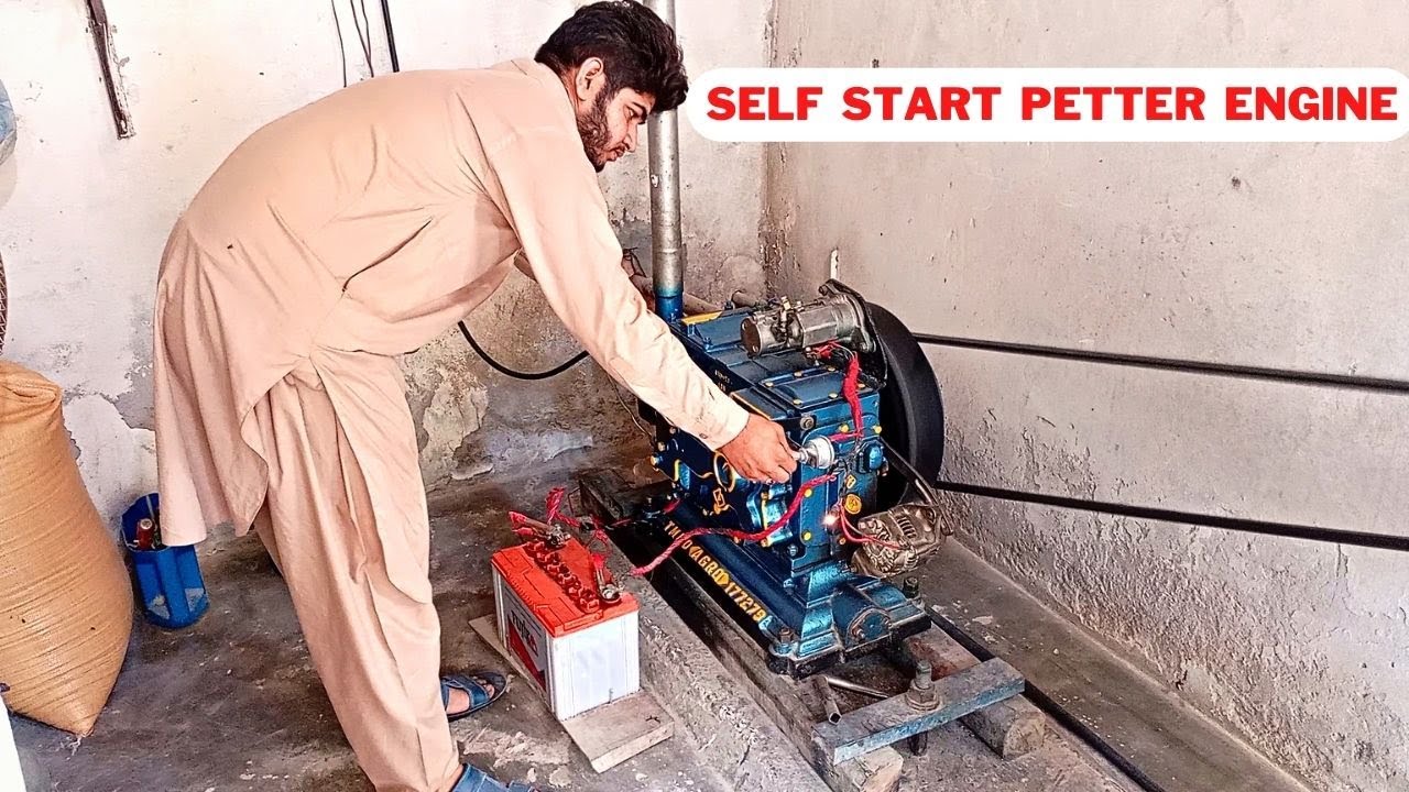 Self Start Petter Engine | Atta Chakki | Dera Sajna Da