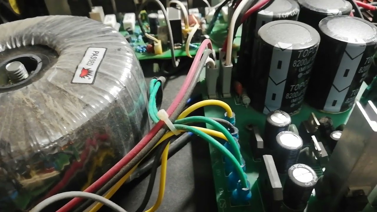 Reparación de Amplificadores de audio Yamaha XP2500 yXP3500