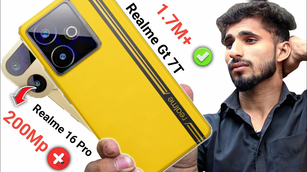 Realme Gt 7T DISTROY Of Realme 16 Pro - 120W+7000Mh