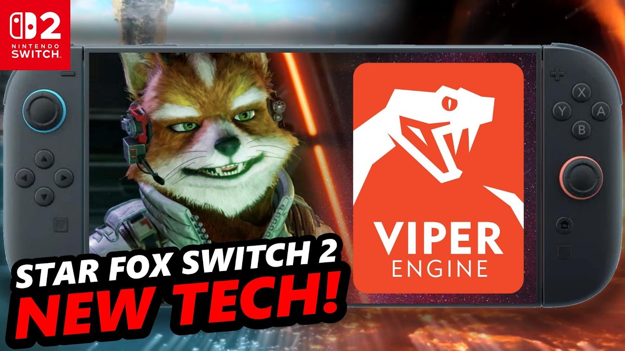 Star Fox on Nintendo Switch 2 has CRAZY tech