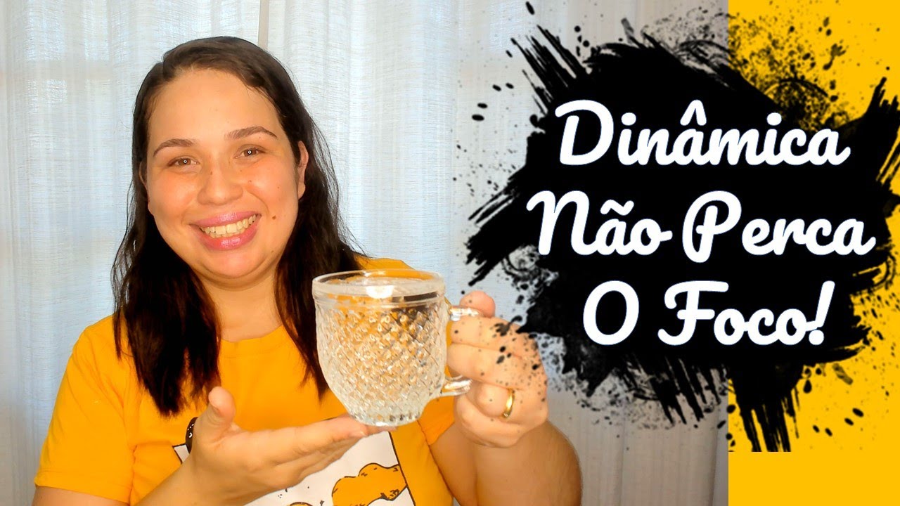 DINÂMICA DO COPO COM ÁGUA NÃO PERCA O FOCO !!!