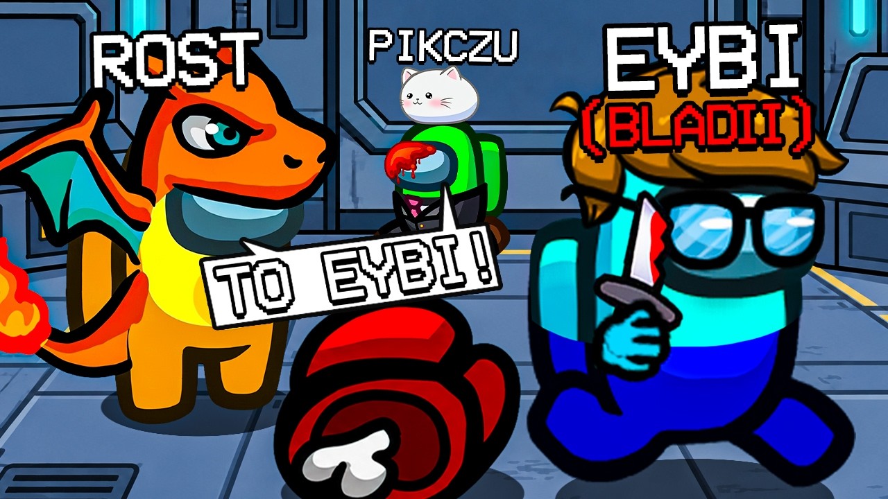 PRZEBRAŁEM SIĘ i WKOPAŁEM tego LAMUSA *Śmiechom nie było końca* w AMONG US!!!