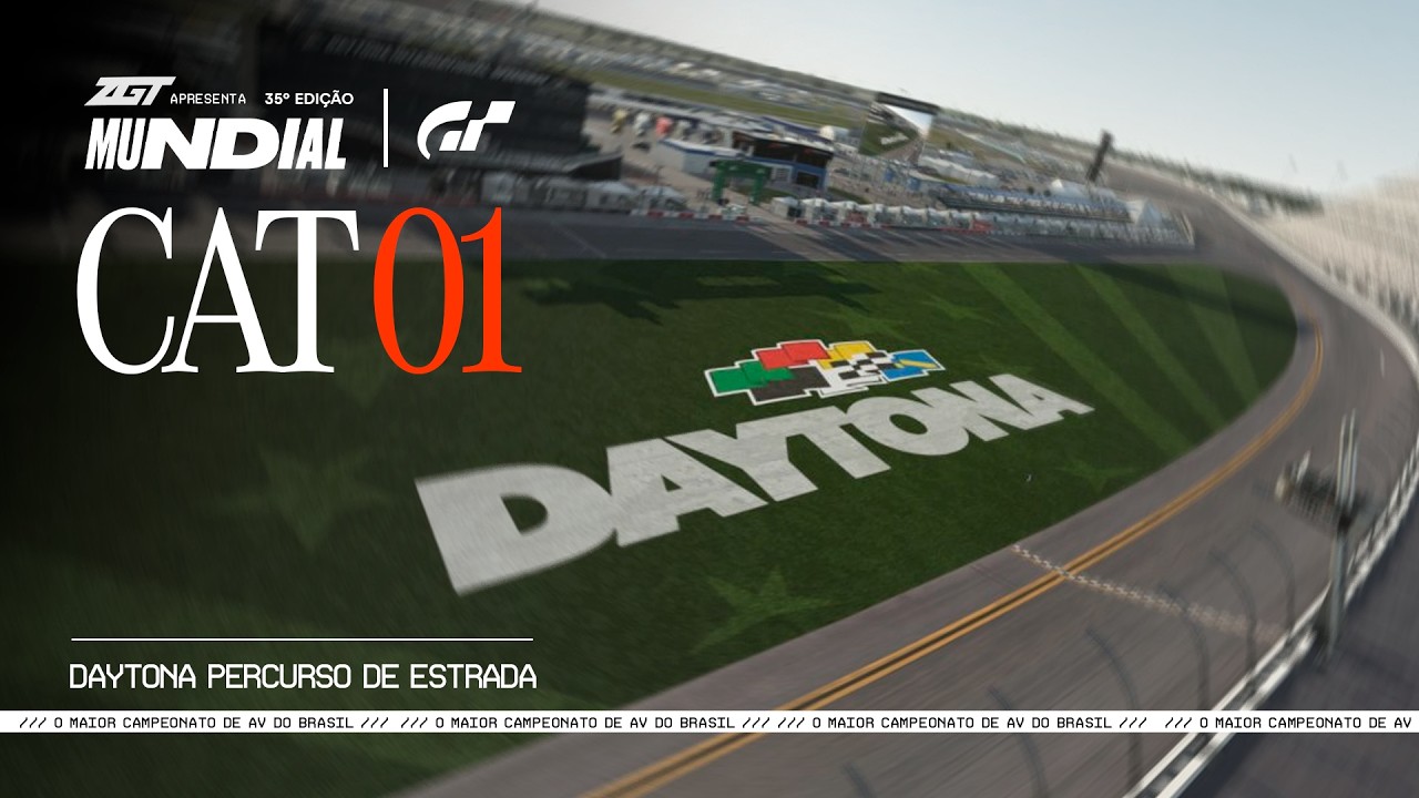 #LIGA #ZGT #CATEGORIA 01 - 35&ordm; #MUNDIAL - #GT7 - 4&ordf; ETAPA #Daytona Percurso Estrada (#Temporada 35)