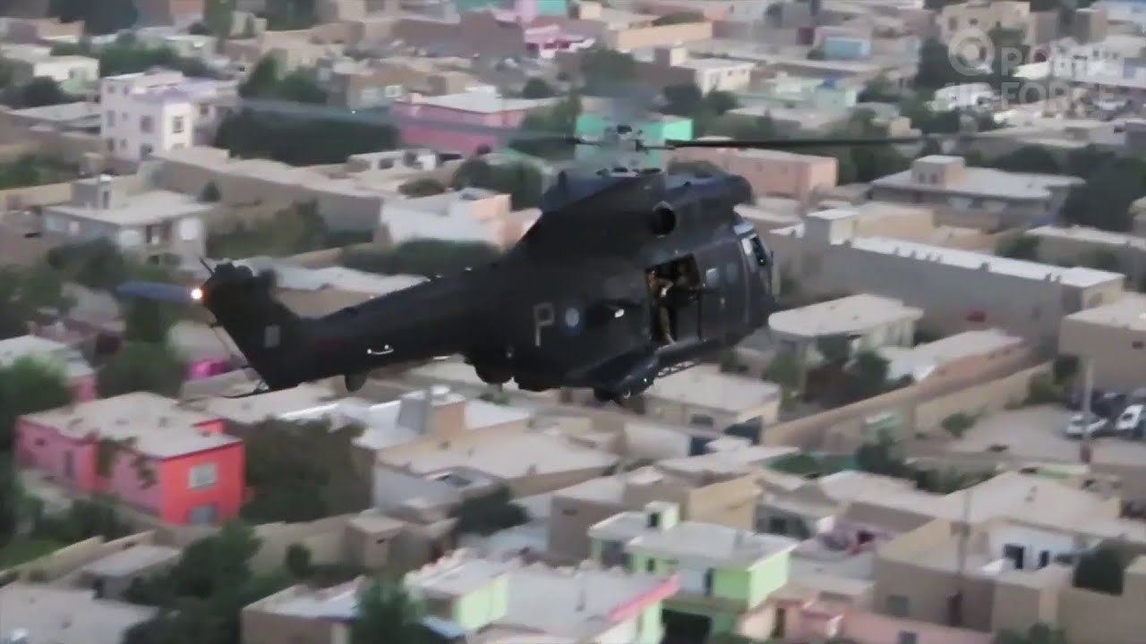 RAF Puma HC2 in Afghanistan