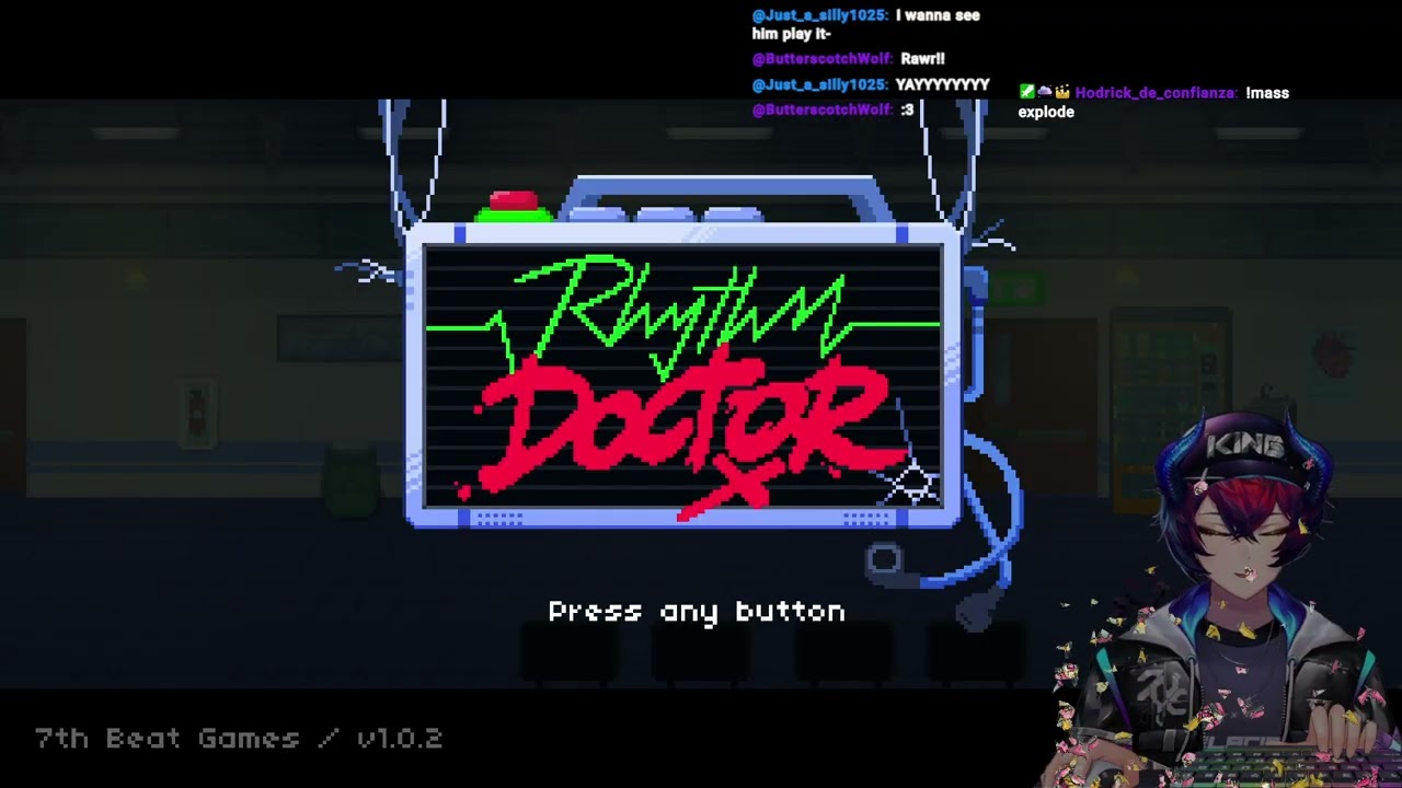 【RHYTHM DOCTOR】🐉 🐉 FIRST PLAYTHROUGH PART 1! ✨ VTUBER
