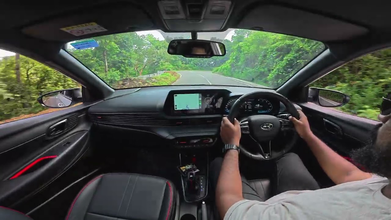 Hyundai i20 N Line POV Forest Drive Kerala Idukki