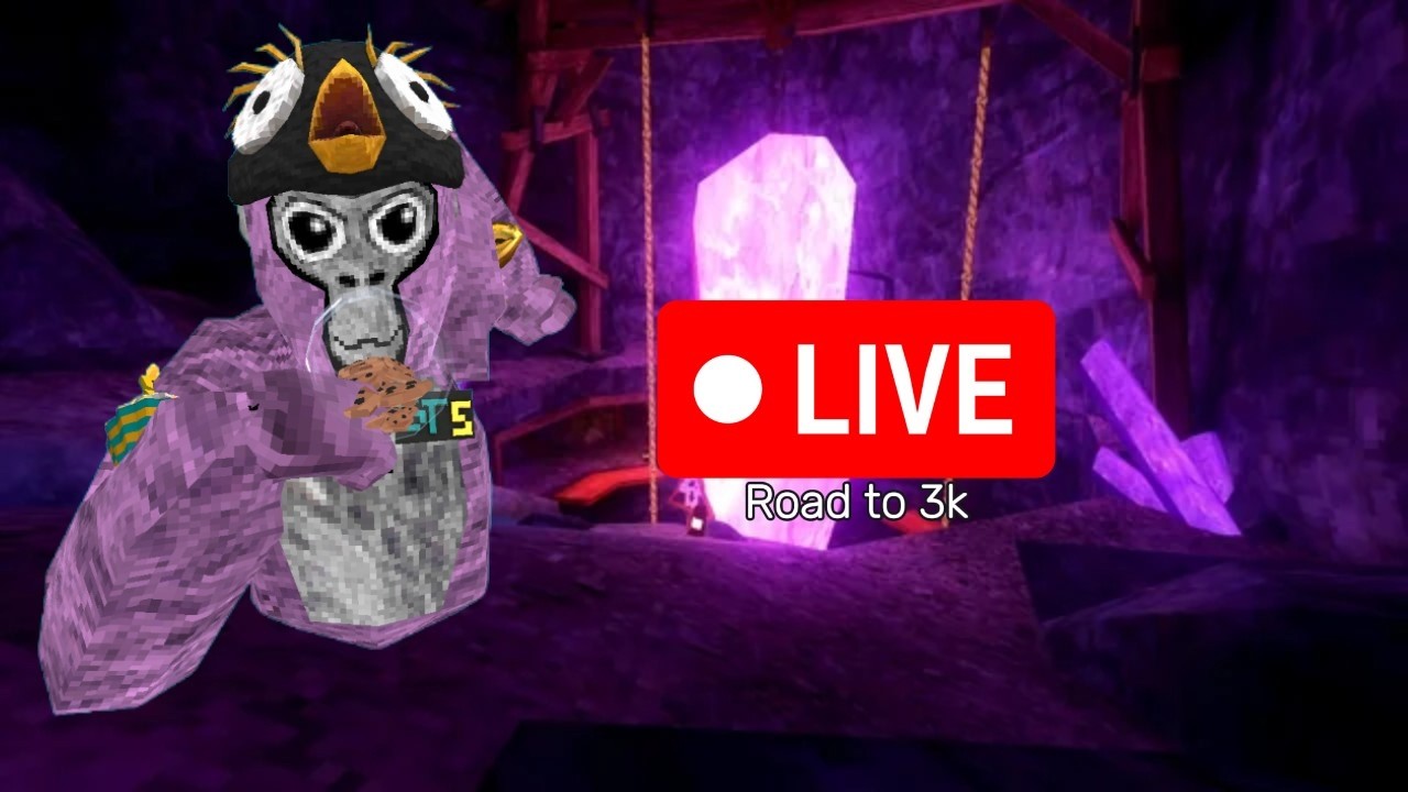 gorilla tag secret live stream