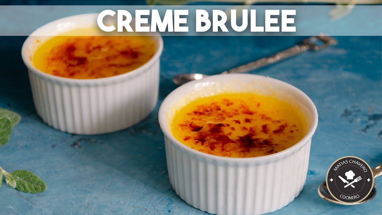 CREME BRULEE POSTRE SUPER FACIL | MATIAS CHAVERO