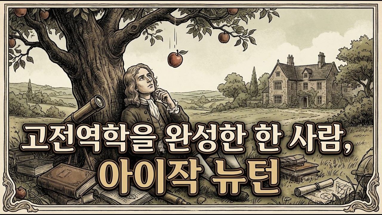 [풀버전] 고전역학을 완성한 한 사람, 아이작 뉴턴 (1643년 ~ 1727년) | 인물로 듣는 고전역학