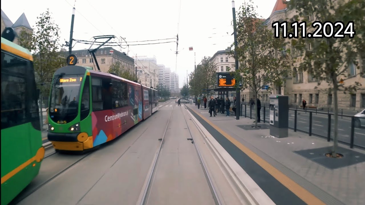 Relaxing Tram Cabview | Quiet Urban Ride – No Music, No Talking