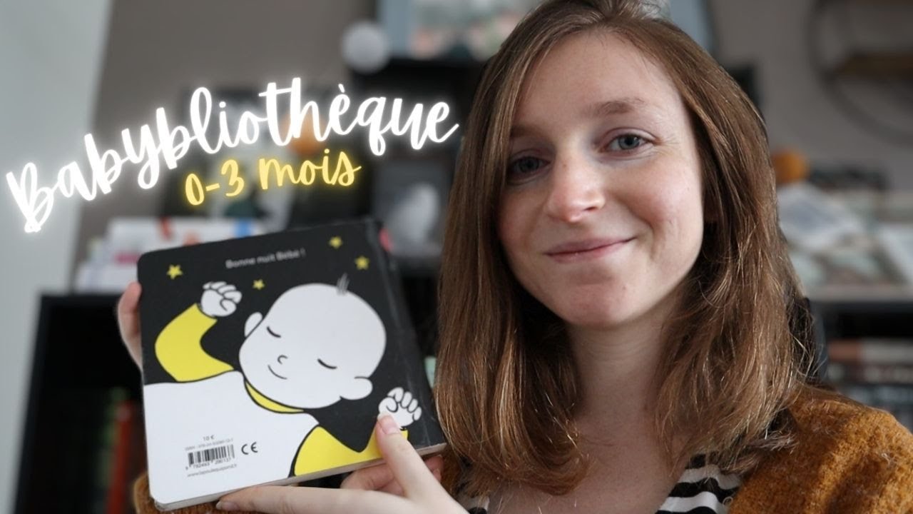 La babybliothèque 👶 Des livres pour les bébés de 0 à 3 mois 👶 Spécial noir & blanc