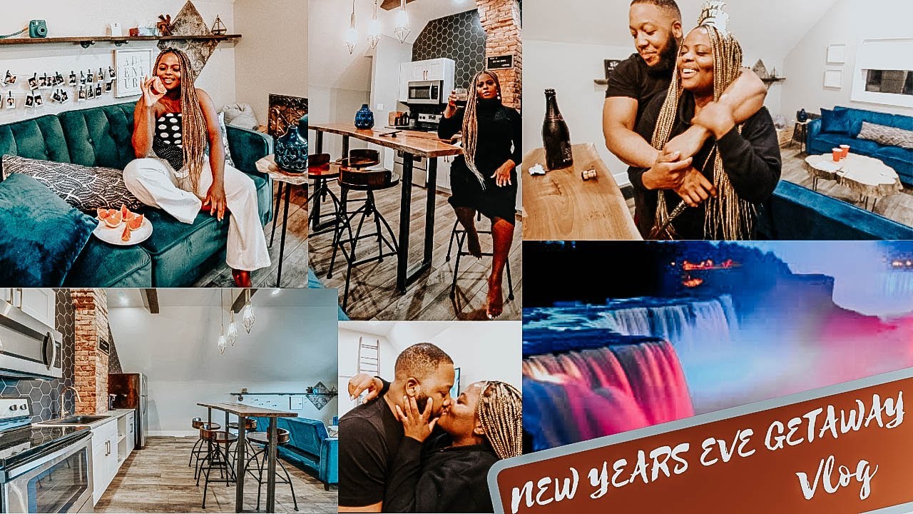 NYE 2021 VLOG | NIAGARA FALLS GETAWAY W/ BAE: Airbnb House Tour, Games Night, Relationship Issues...