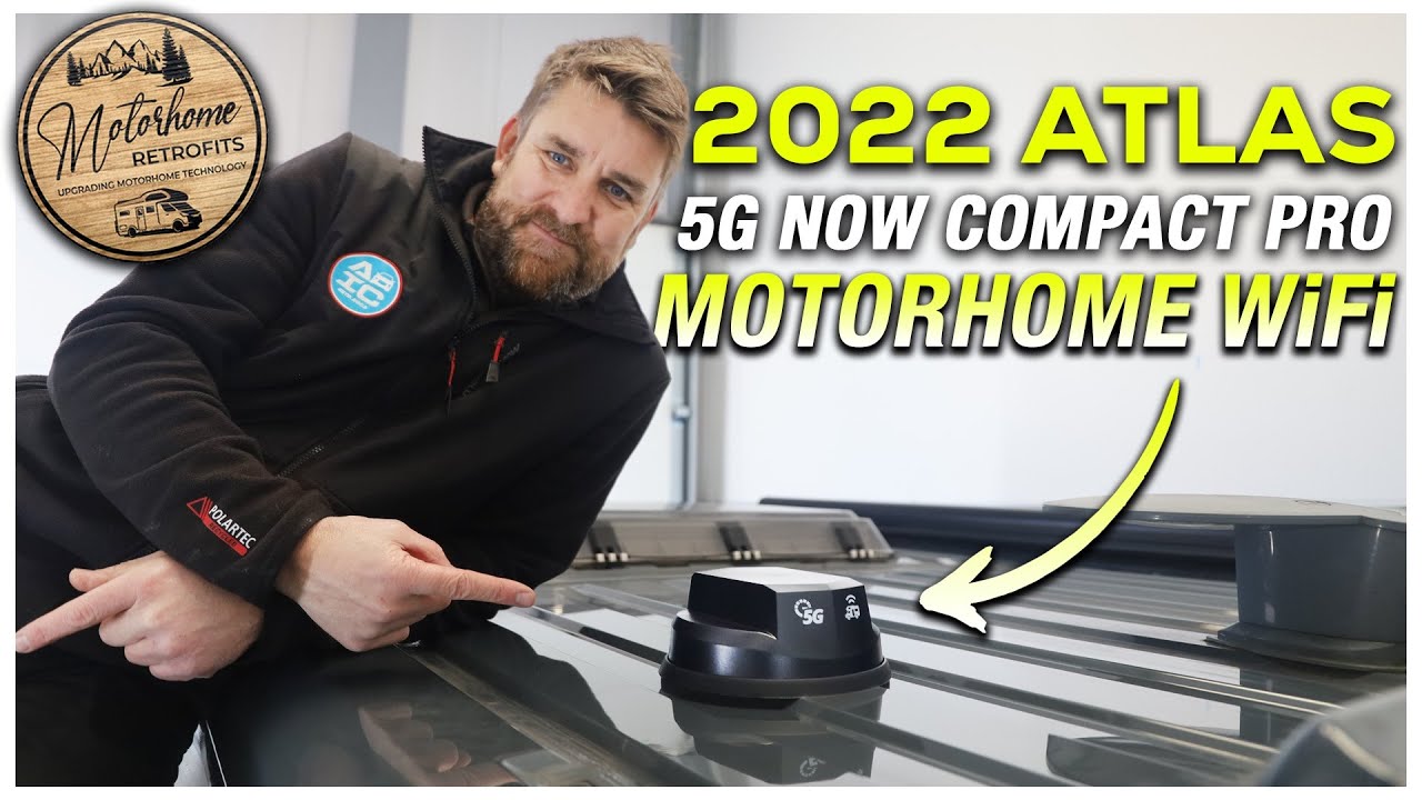 Автодом Atlas 2022 года | Установка системы WiFi Compact Pro 5G Now!