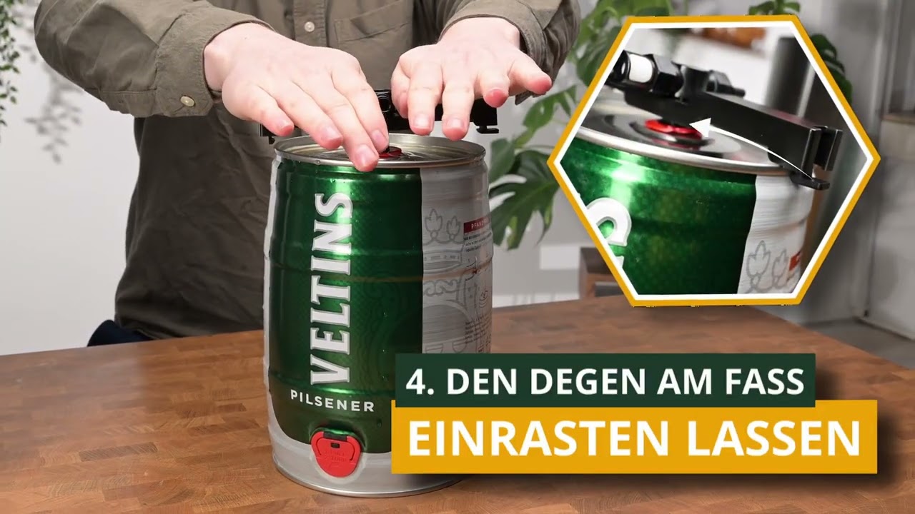 Clatronic Bierzapfanlage BZ 3740 Aufbau/Anleitung