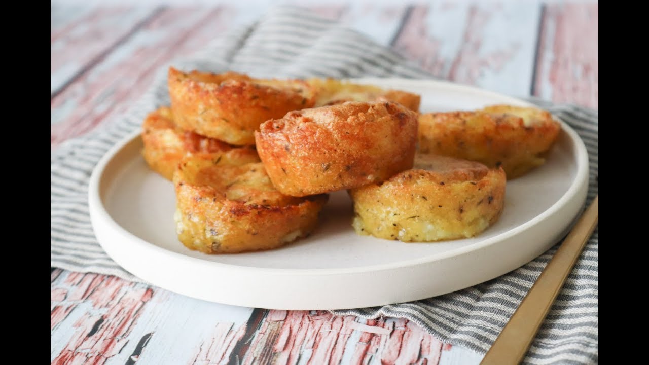 Bagt Kartoffelmos Med Smør Og Timian