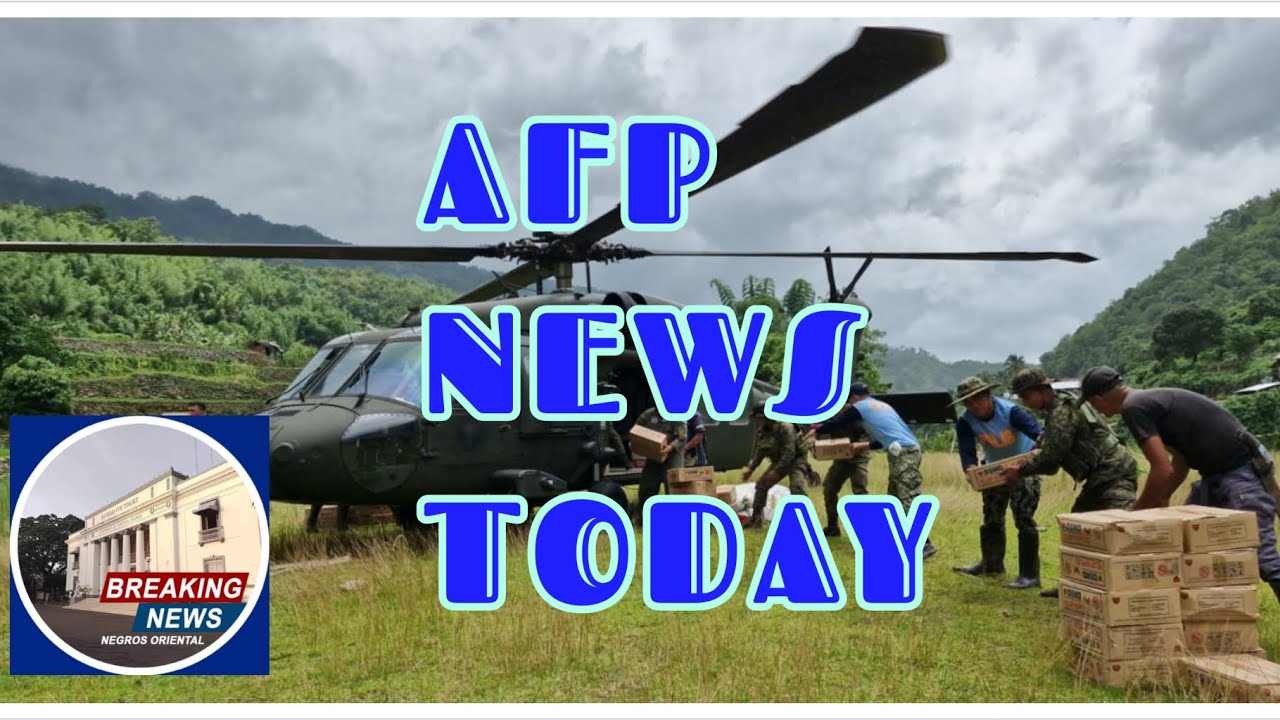 AFP News Today | PAF Airlifts Relief to Typhoon-Hit Abra | 29 July 2025