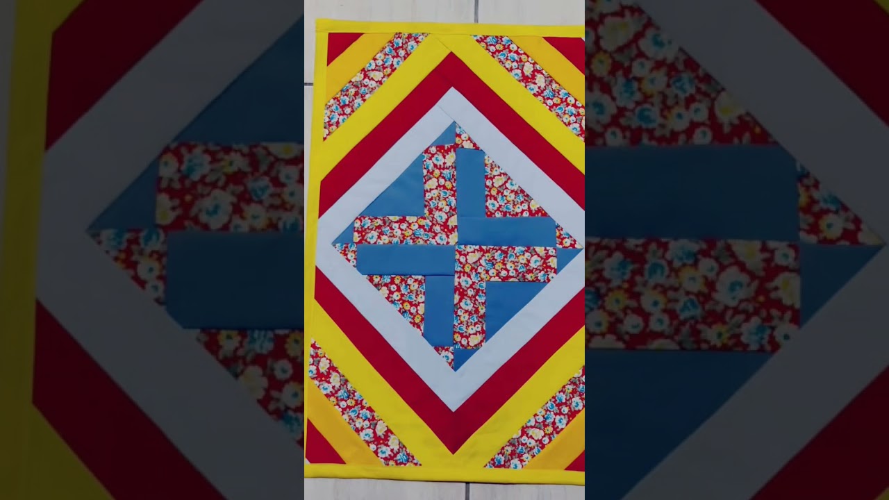 tapete em patchwork. espero que gostem.  costura criativa  tbm amo ❤️