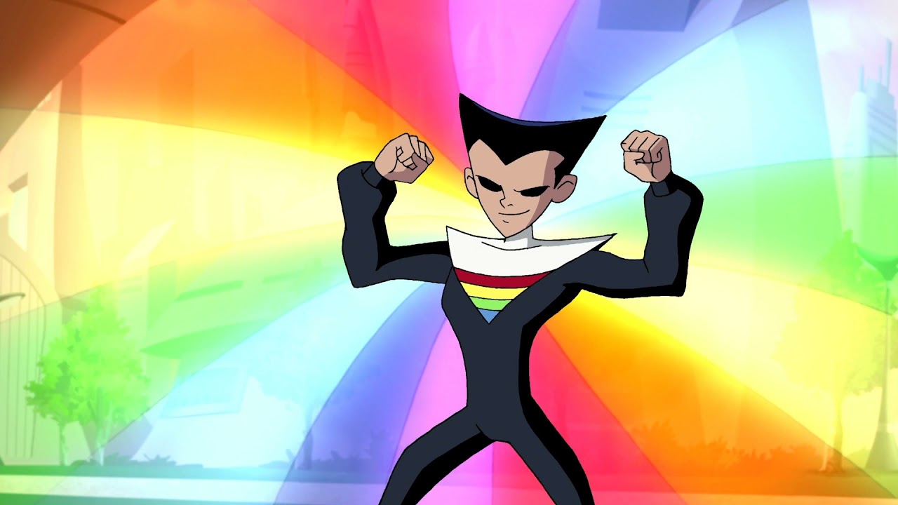 Color Kid Powers Scenes (Legion of Superheroes)